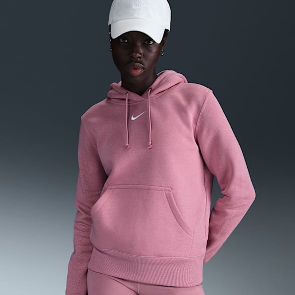Pink Hoodies Sweatshirts. Nike UK